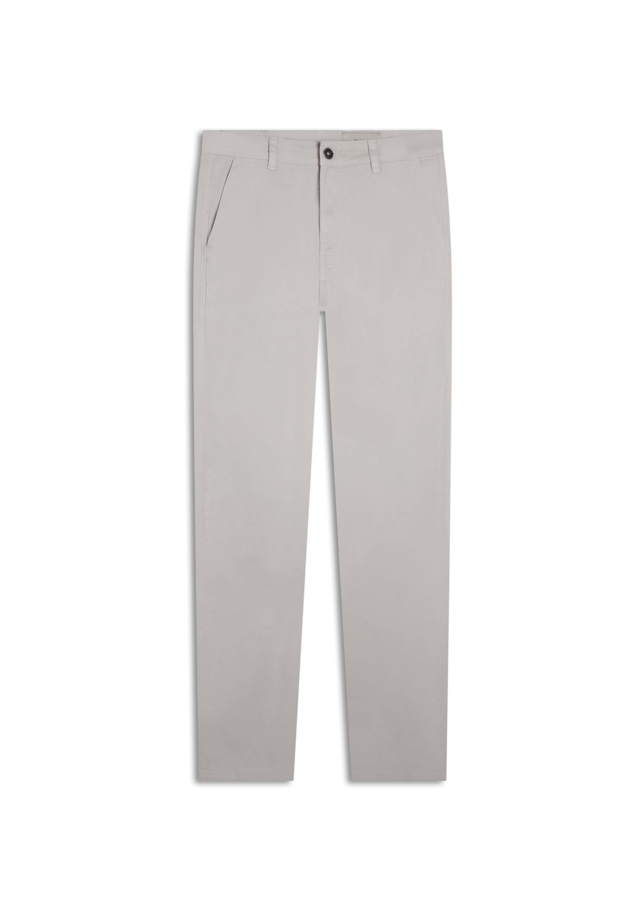 Calça Color Twill Slim  Silver