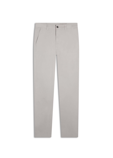 Calça Color Twill Slim  Silver