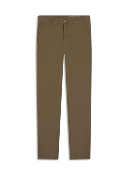 Calça Color Twill Slim Tabaco