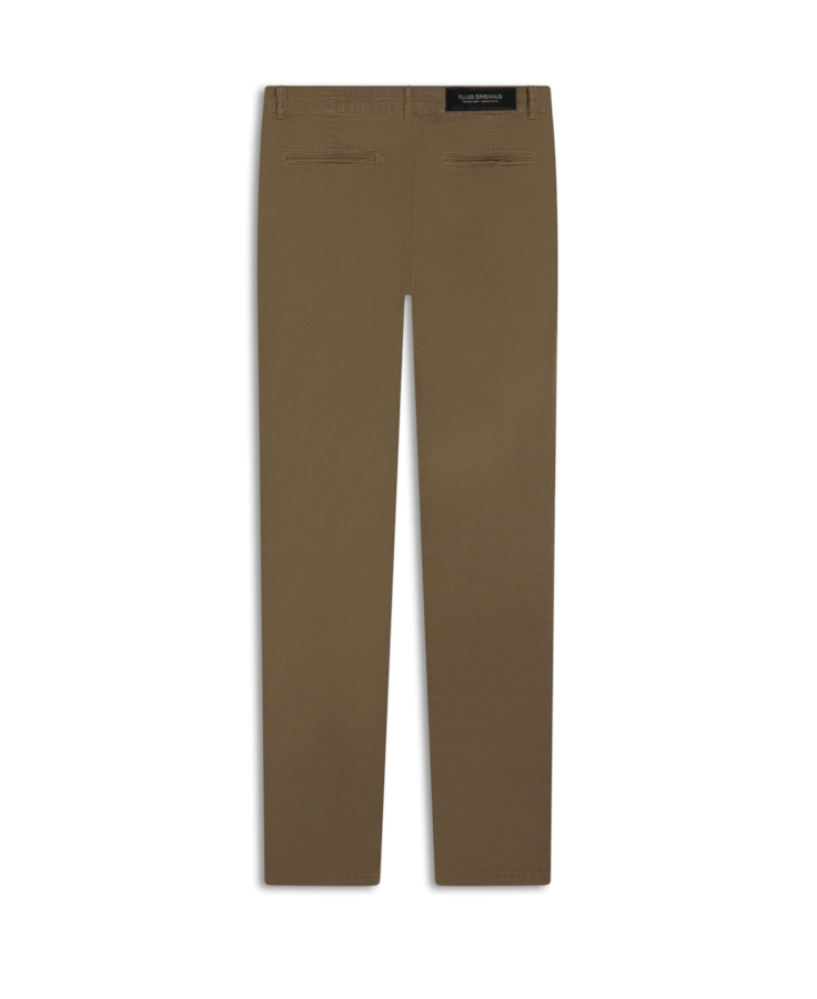 Calça Color Twill Slim Tabaco