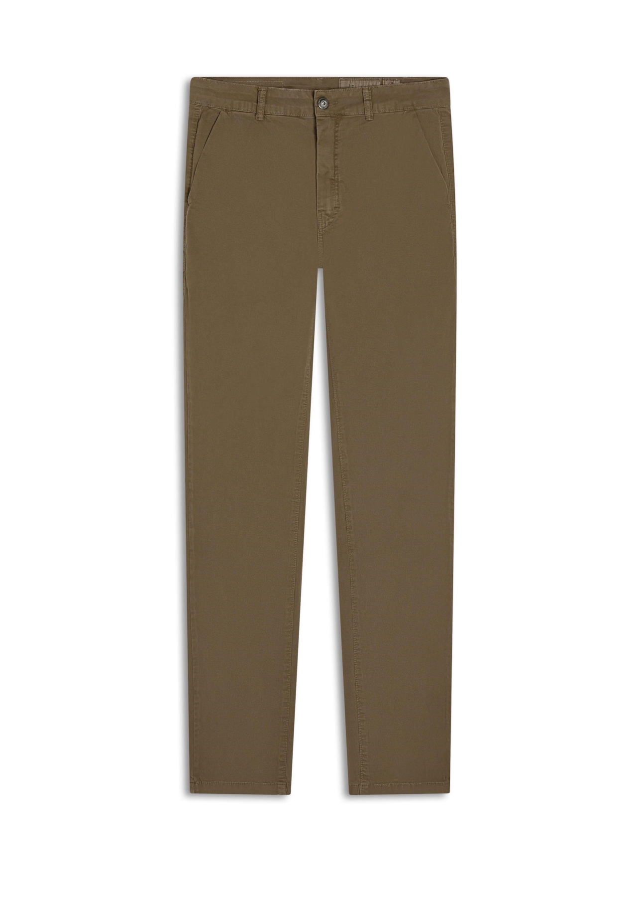 Calça Color Twill Slim Tabaco
