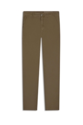 Calça Color Twill Slim Tabaco