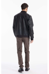 Calça Color Twill Slim Tabaco