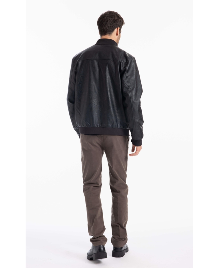 Calça Color Twill Slim Tabaco