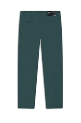 Calça Color Twill Slim Verde Escuro