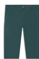 Calça Color Twill Slim Verde Escuro
