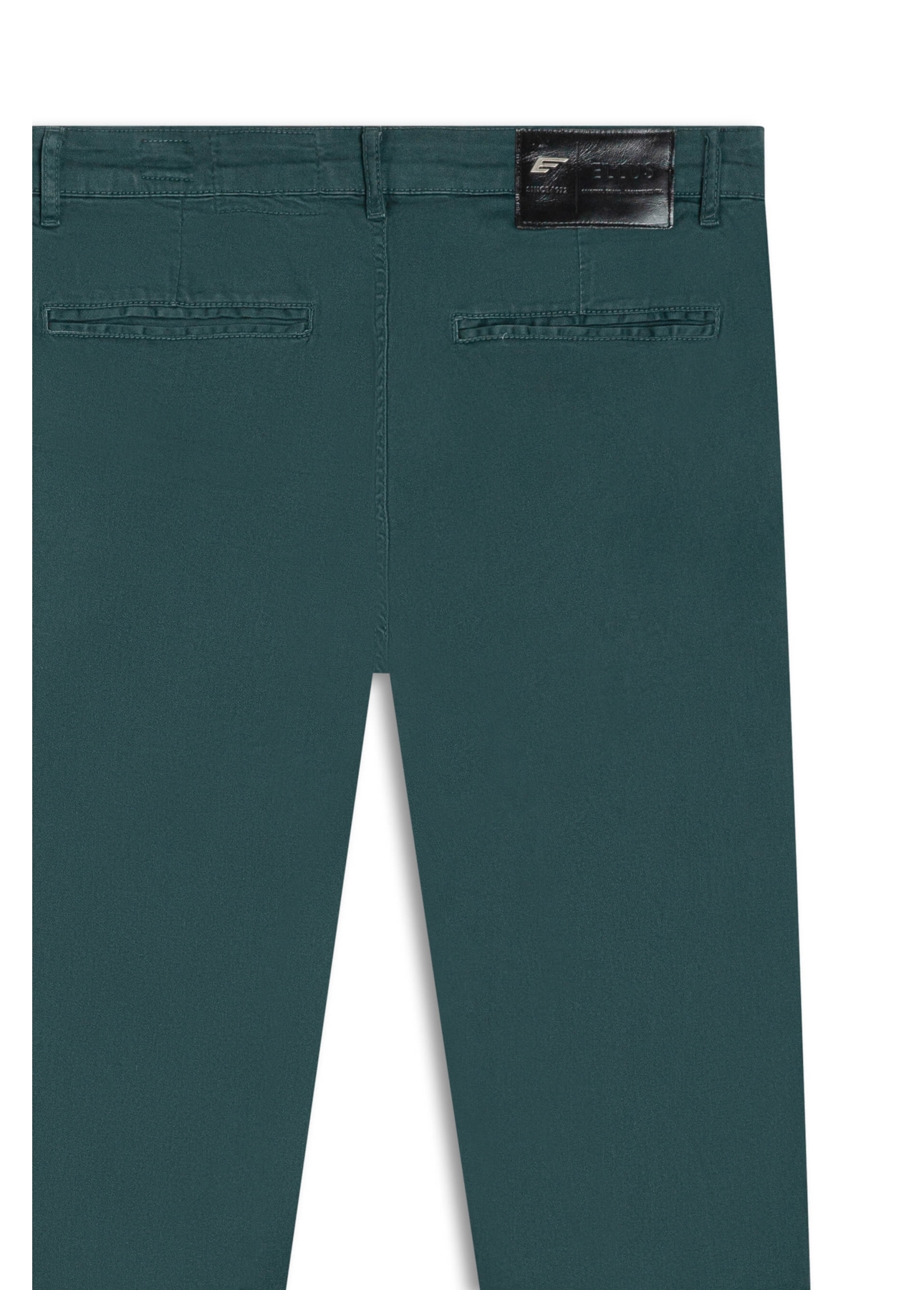 Calça Color Twill Slim Verde Escuro