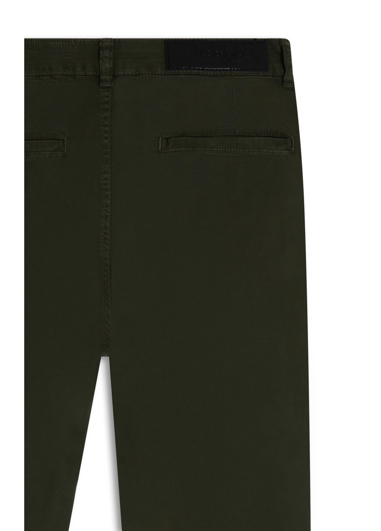 Calça Color Twill Slim Verde Militar