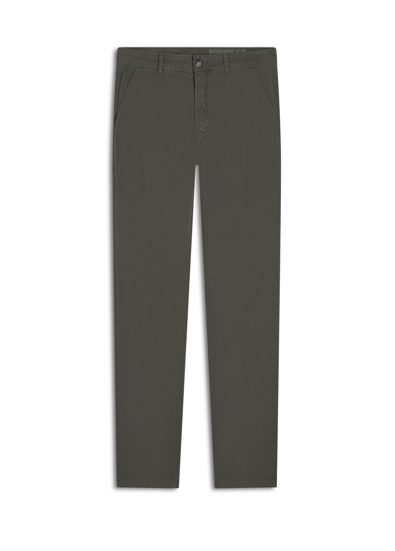 Calça Color Twill Slim Verde Oliva