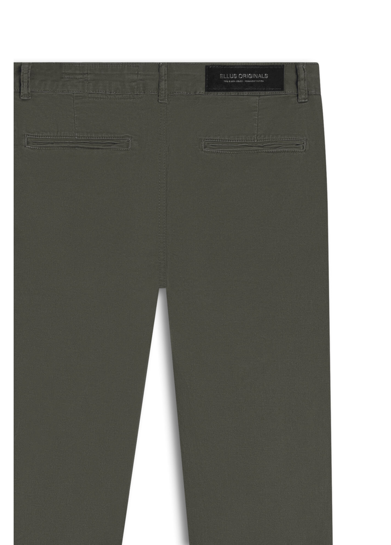 Calça Color Twill Slim Verde Oliva