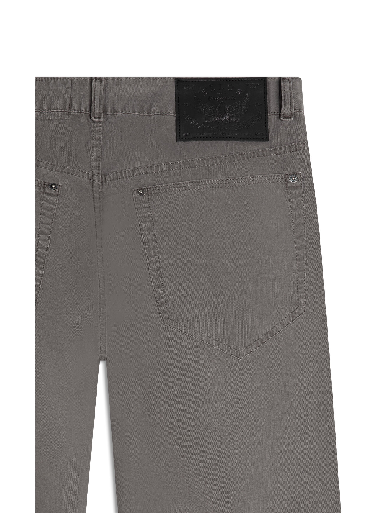 Calça Color Twill Trapézio Castor
