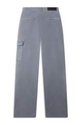 Calça Color Twill Wide Cargo Verde Oliva