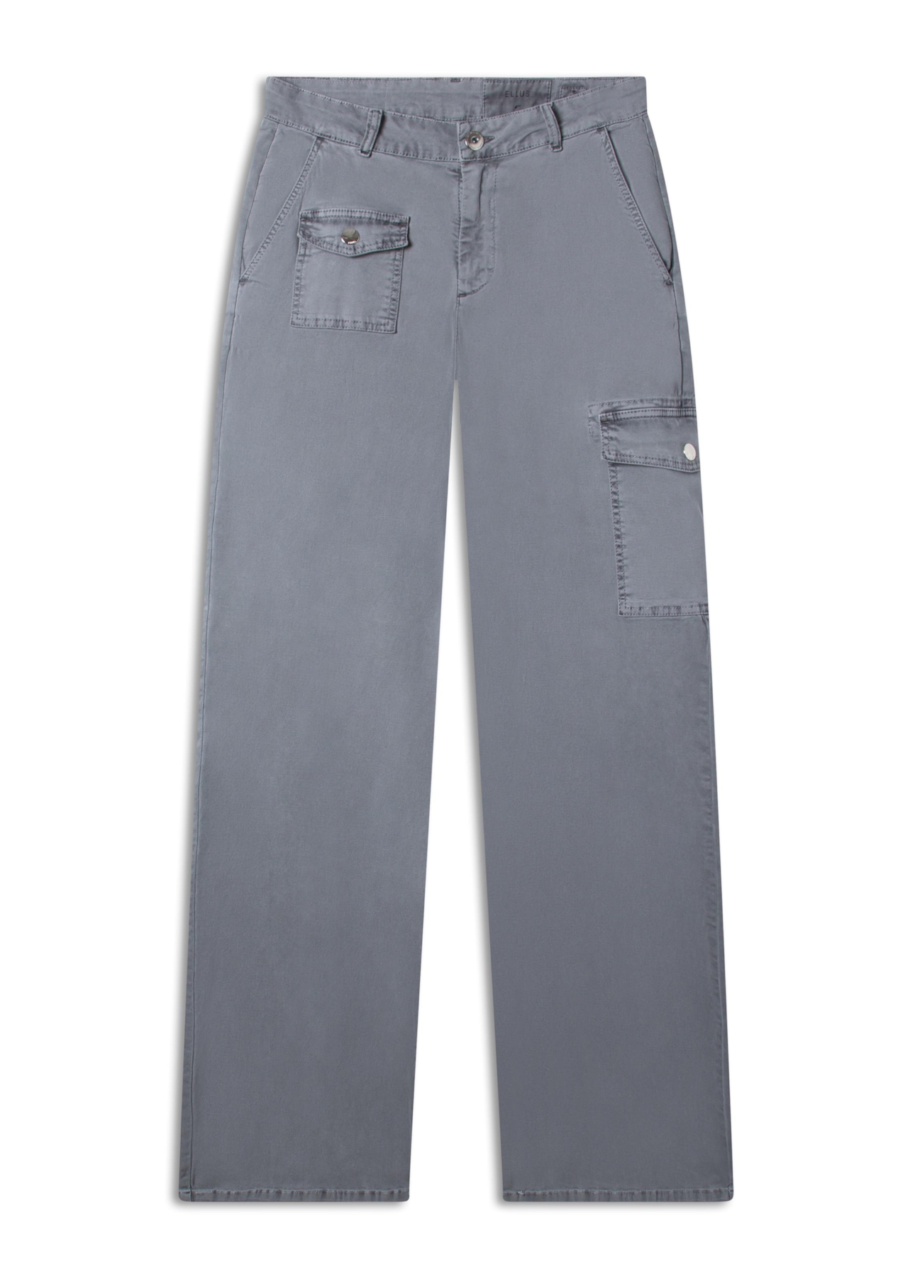 Calça Color Twill Wide Cargo Verde Oliva