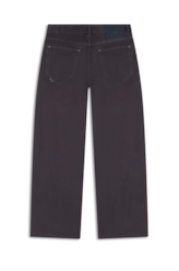 Calça Color Twill Wide Leg Plumbo