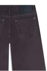 Calça Color Twill Wide Leg Plumbo