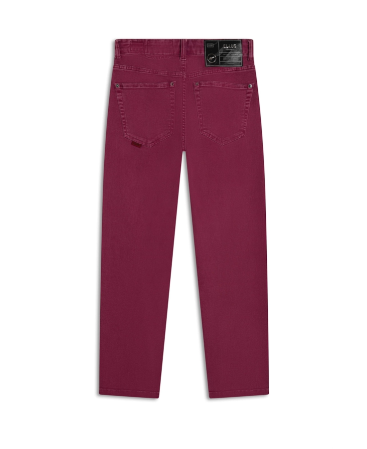 Calça Color Vintage Denim Mom Pitaya