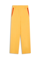 Calça Color Visco Blend Straight Amarelo