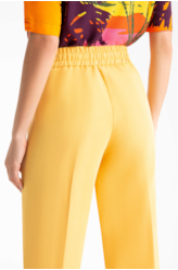 Calça Color Visco Blend Straight Amarelo
