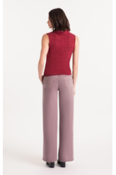 Calça Color Wide Purple Gray
