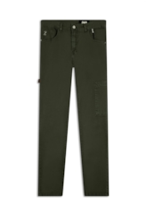 Calça Comfort Slim Color Verde Militar