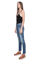 Calça Comfort Super Skinny 832 Lav. Medio C/ Used