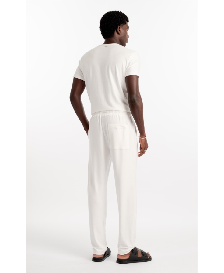 Calça Cotton Texture Ellus Classic Off White