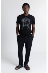 Calça Cotton Texture Ellus Classic Preto