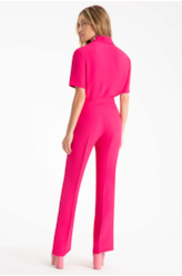 Calça Crepe Pantaloon Pink