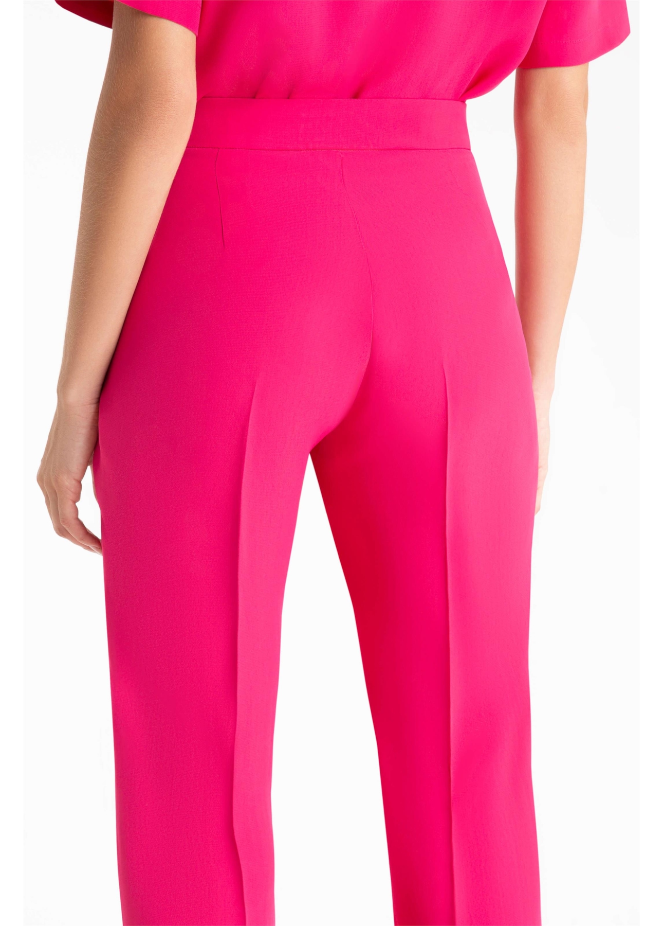 Calça Crepe Pantaloon Pink