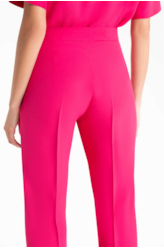 Calça Crepe Pantaloon Pink