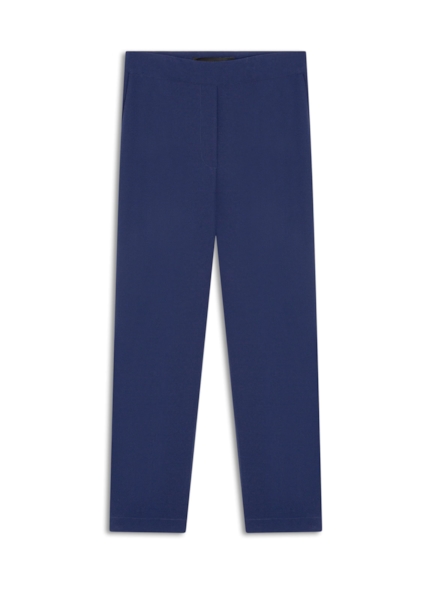 Calça Crepe Paris Carrot Marinho