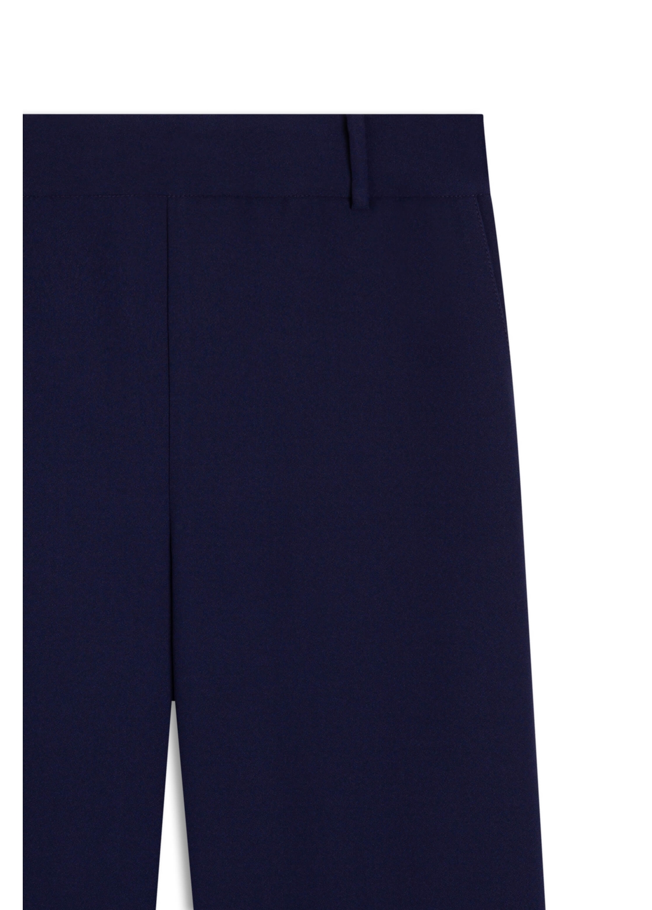 Calça Crepe Paris Straight Marinho