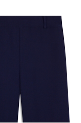 Calça Crepe Paris Straight Marinho
