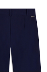 Calça Crepe Paris Straight Marinho