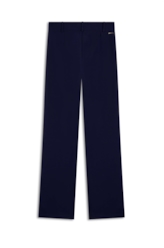 Calça Crepe Paris Straight Marinho