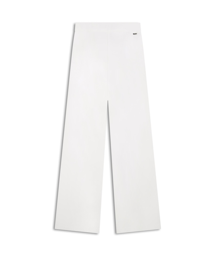 Calça Crepe Way Pantaloon Off White