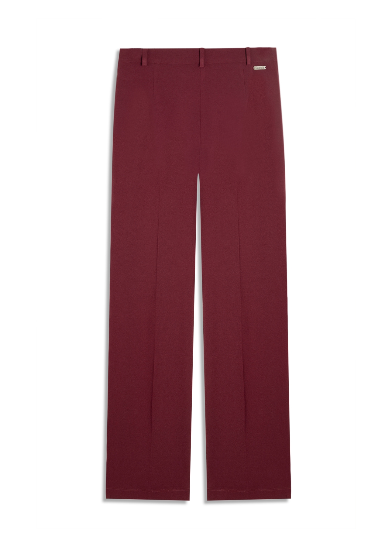 Calça Crepe Way Patte D´eph Vinho
