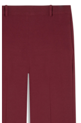 Calça Crepe Way Patte D´eph Vinho