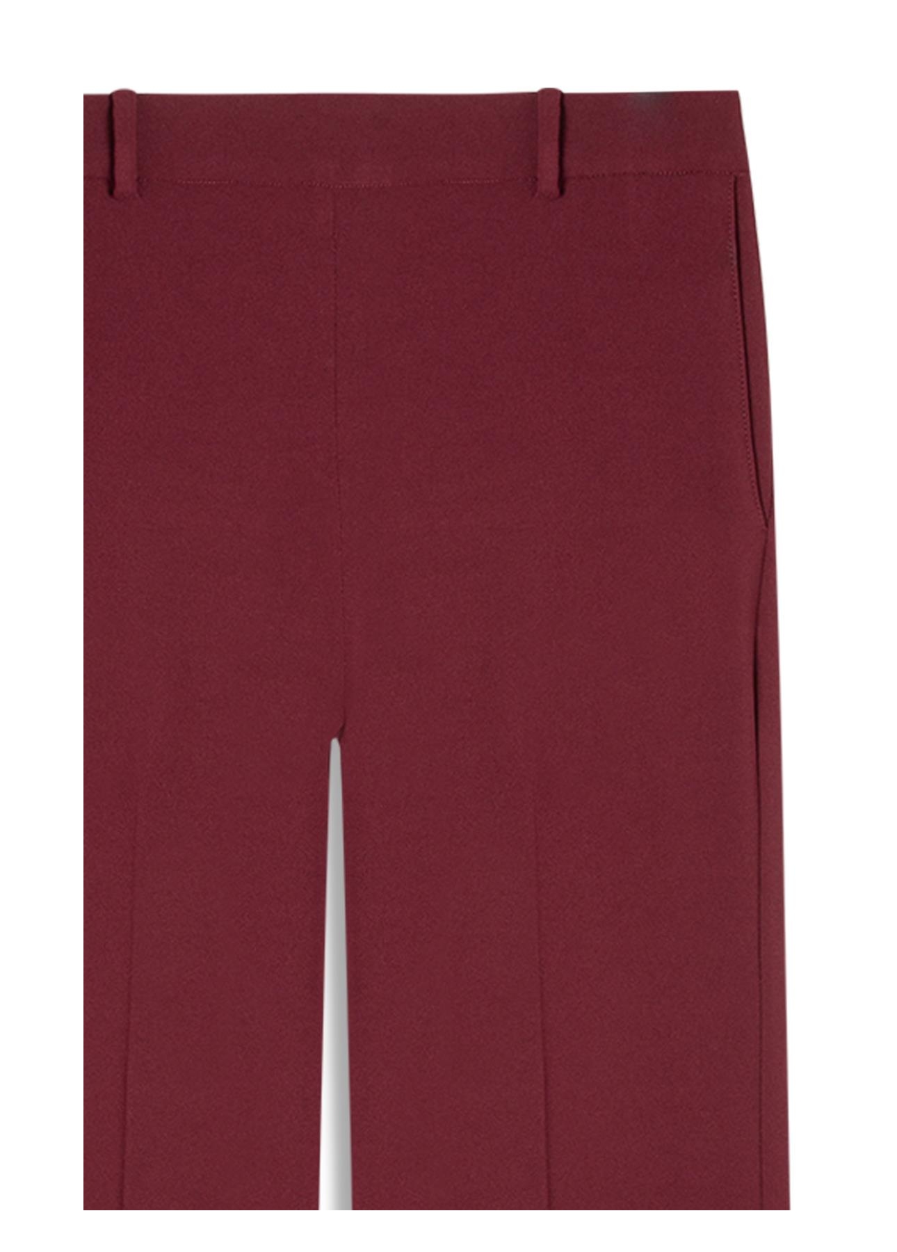Calça Crepe Way Patte D´eph Vinho