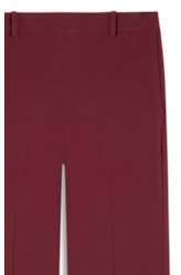 Calça Crepe Way Patte D´eph Vinho