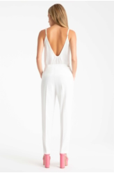 Calça Crepe Way Slim Off White