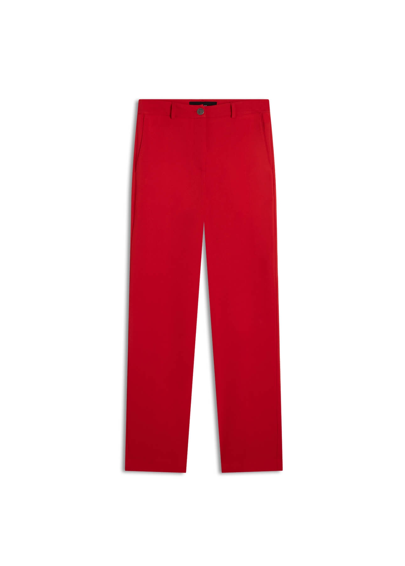 Calça Crepe Way Straight Vermelho