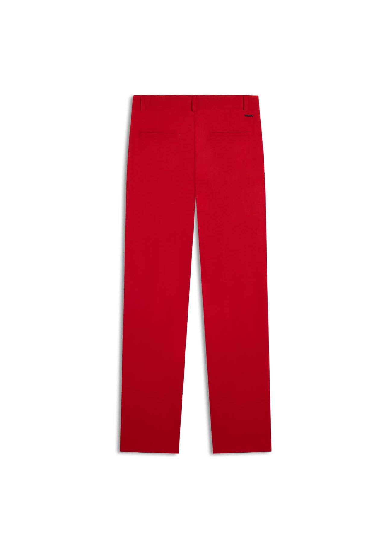 Calça Crepe Way Straight Vermelho
