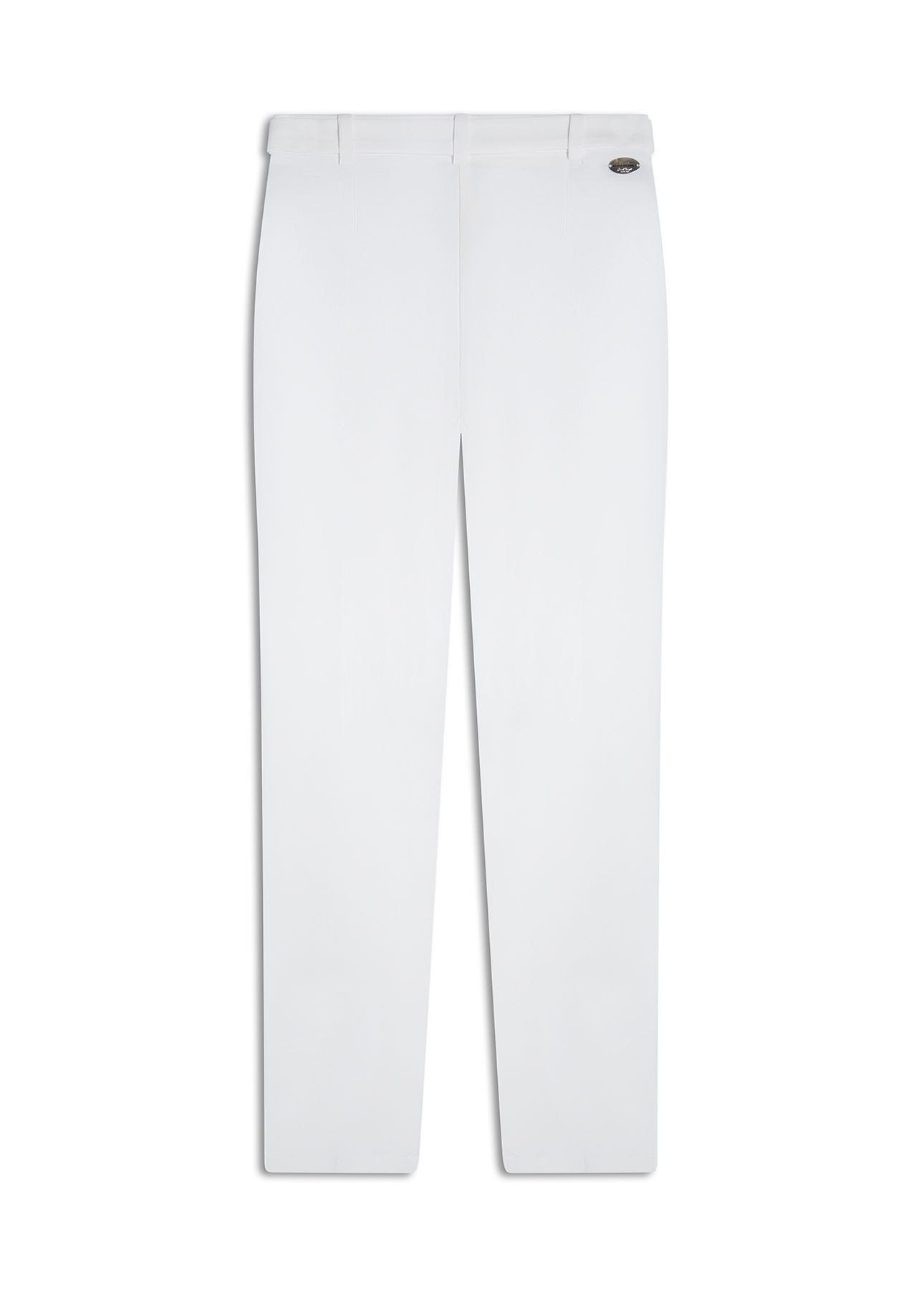 Calça Crepe Way Wideleg Off White