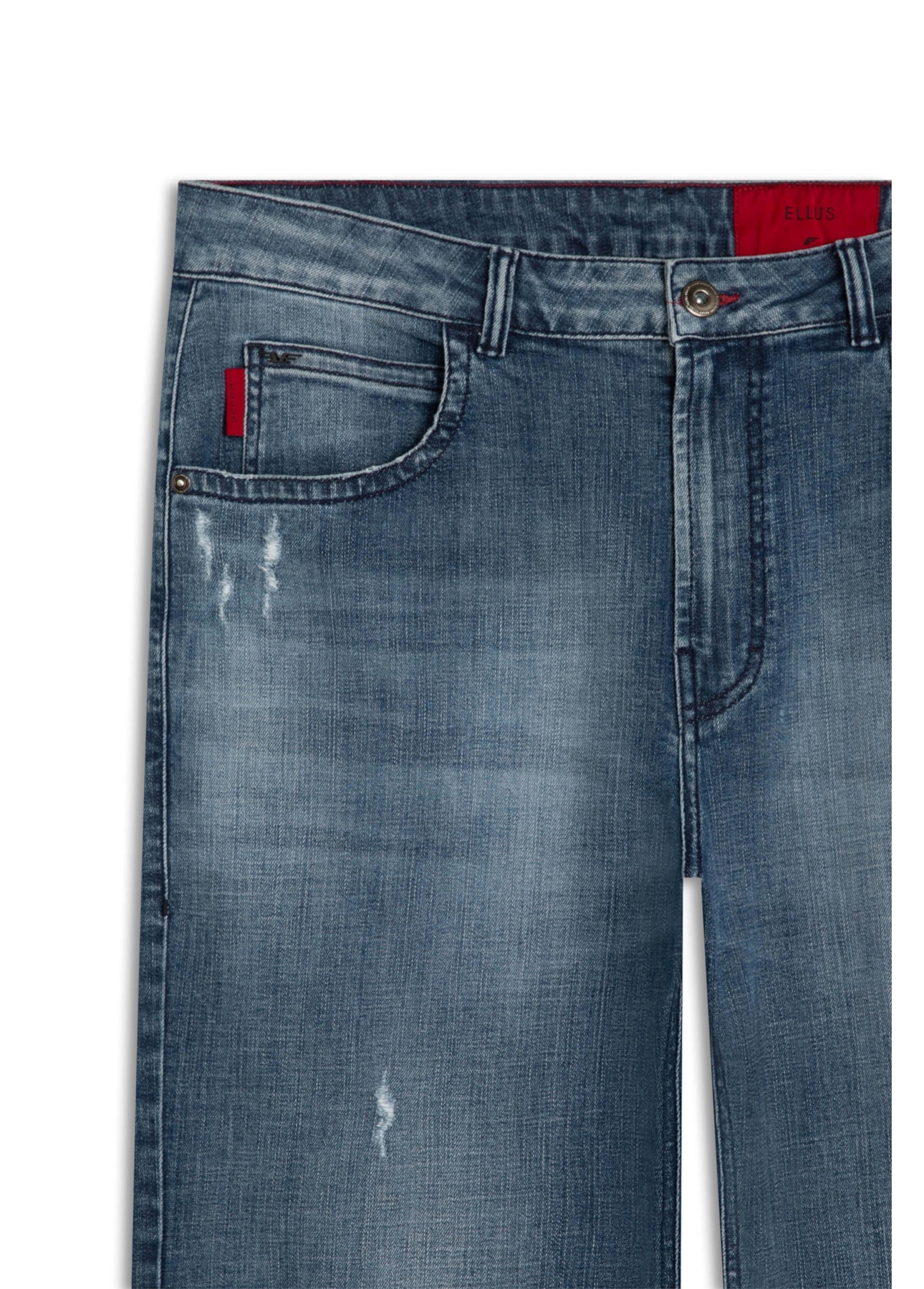 Calça Cross Denim Skate 1817 Lav.Medio C/Pince+pu
