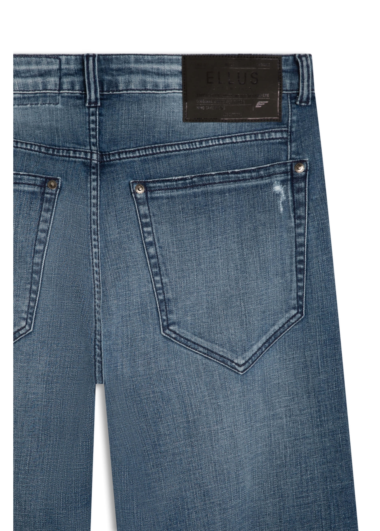 Calça Cross Denim Skate 1817 Lav.Medio C/Pince+pu