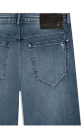 Calça Cross Denim Skate 1817 Lav.Medio C/Pince+pu