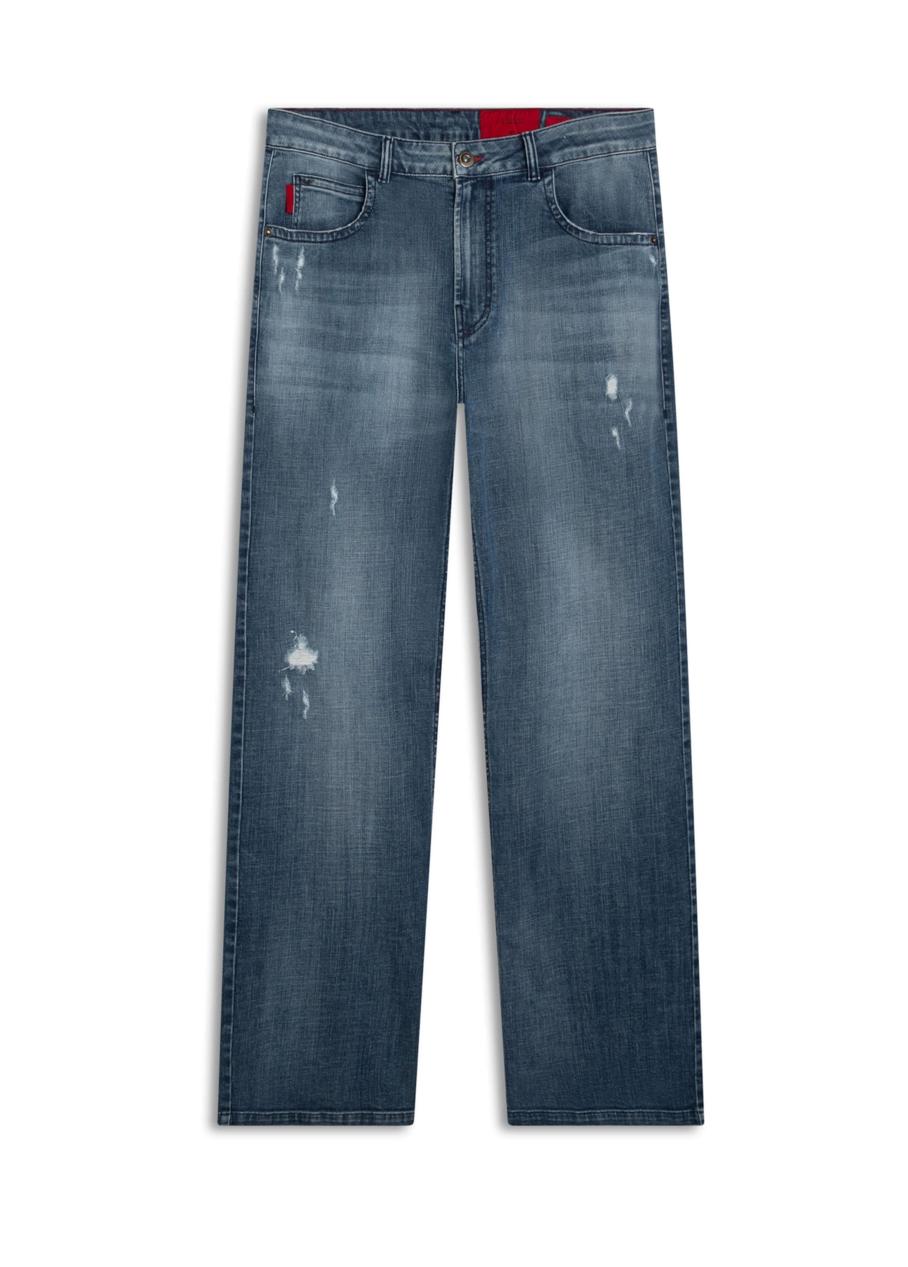 Calça Cross Denim Skate 1817 Lav.Medio C/Pince+pu