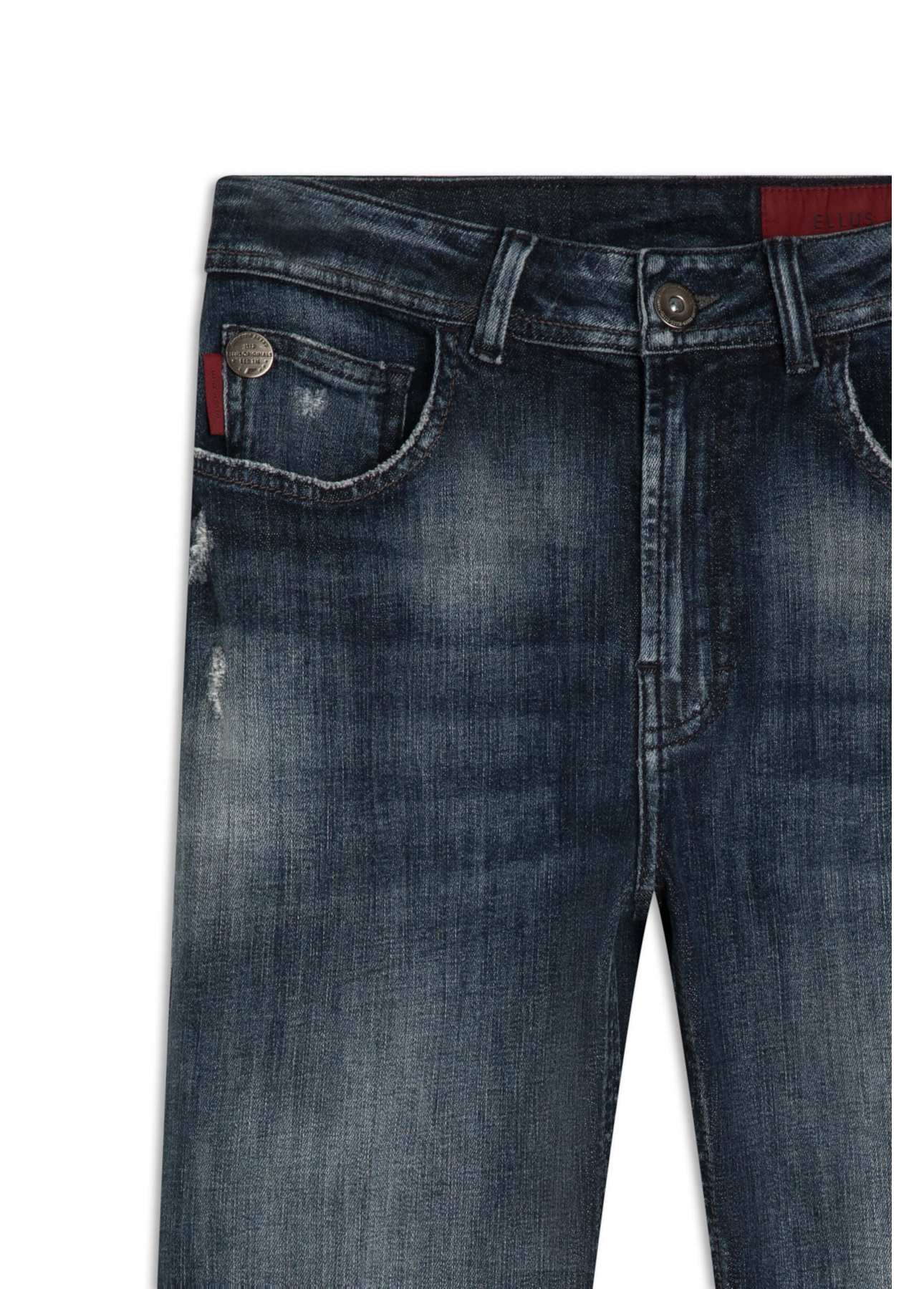 Calça Dark Florest Mom Lav.Escuro C/Tie Dye +pui