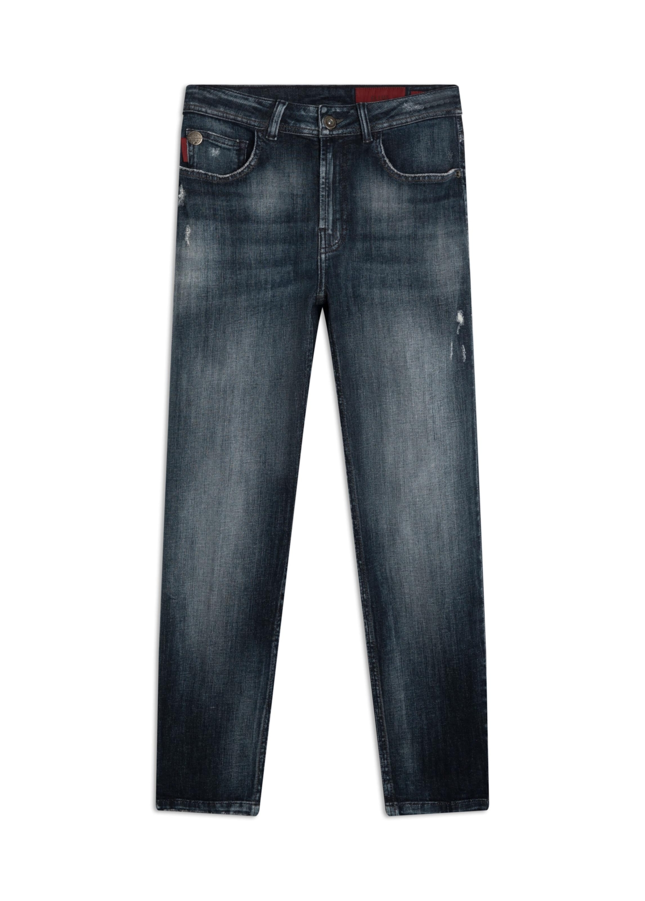 Calça Dark Florest Mom Lav.Escuro C/Tie Dye +pui